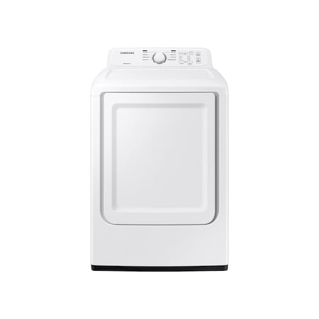 Samsung 7.2 cu. ft. Large Capacity Electric Dryer with Sensor Dry, Reversible Door, and 8 Drying Cycles DVE41A3000W